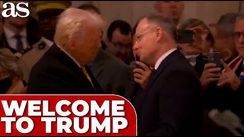 DONALD TRUMP receives warm welcome from WORLD LEADERS at NOTRE DAME Cathedral reopening