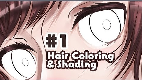 Hair Coloring Tutorial [Medibang Paint Android]