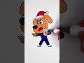 🎨 Sparkling Sheriff Labrador Coloring Fun! 🎉🐾 #art #coloring #creative #crafts #kids #trending