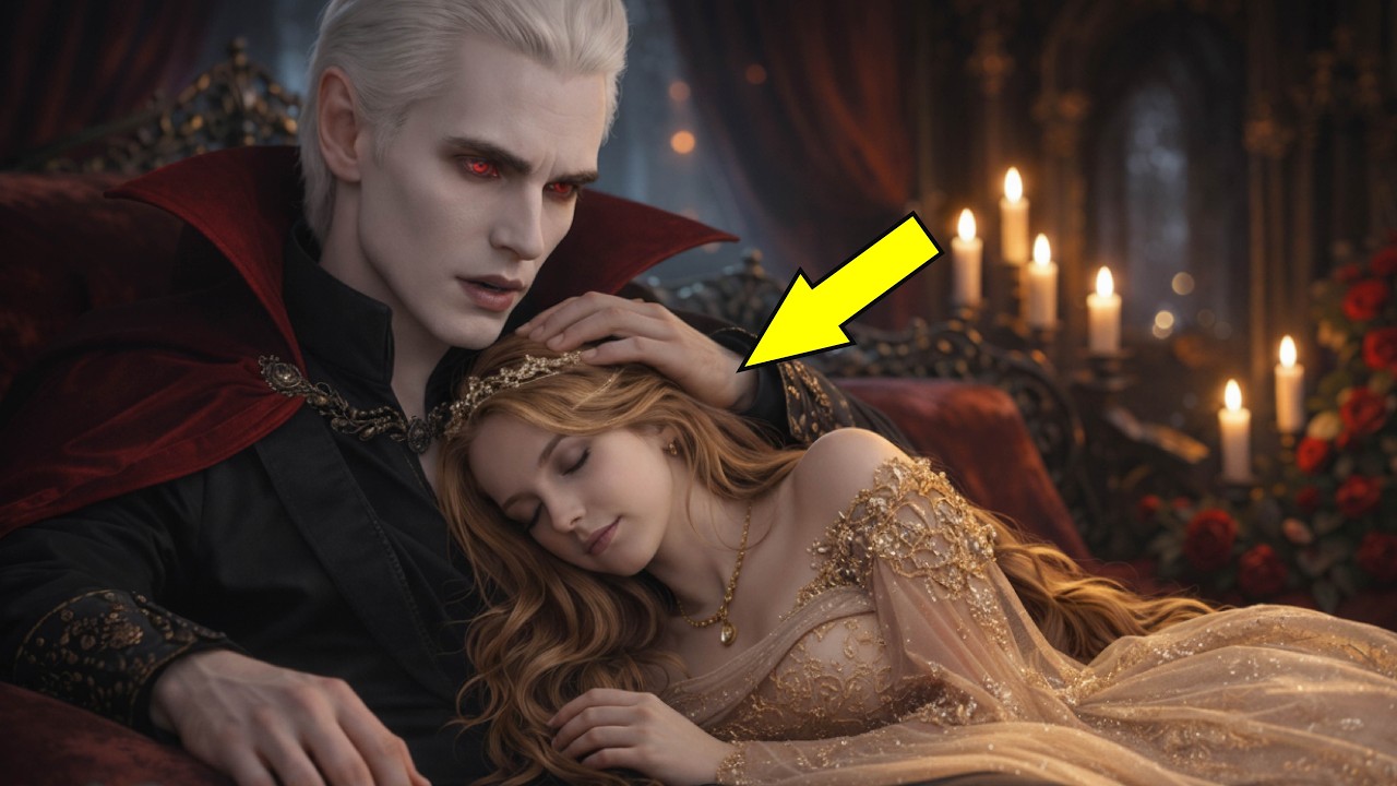 The Vampire King Never Let Anyone Close    But She Slept in His Lap Every Night