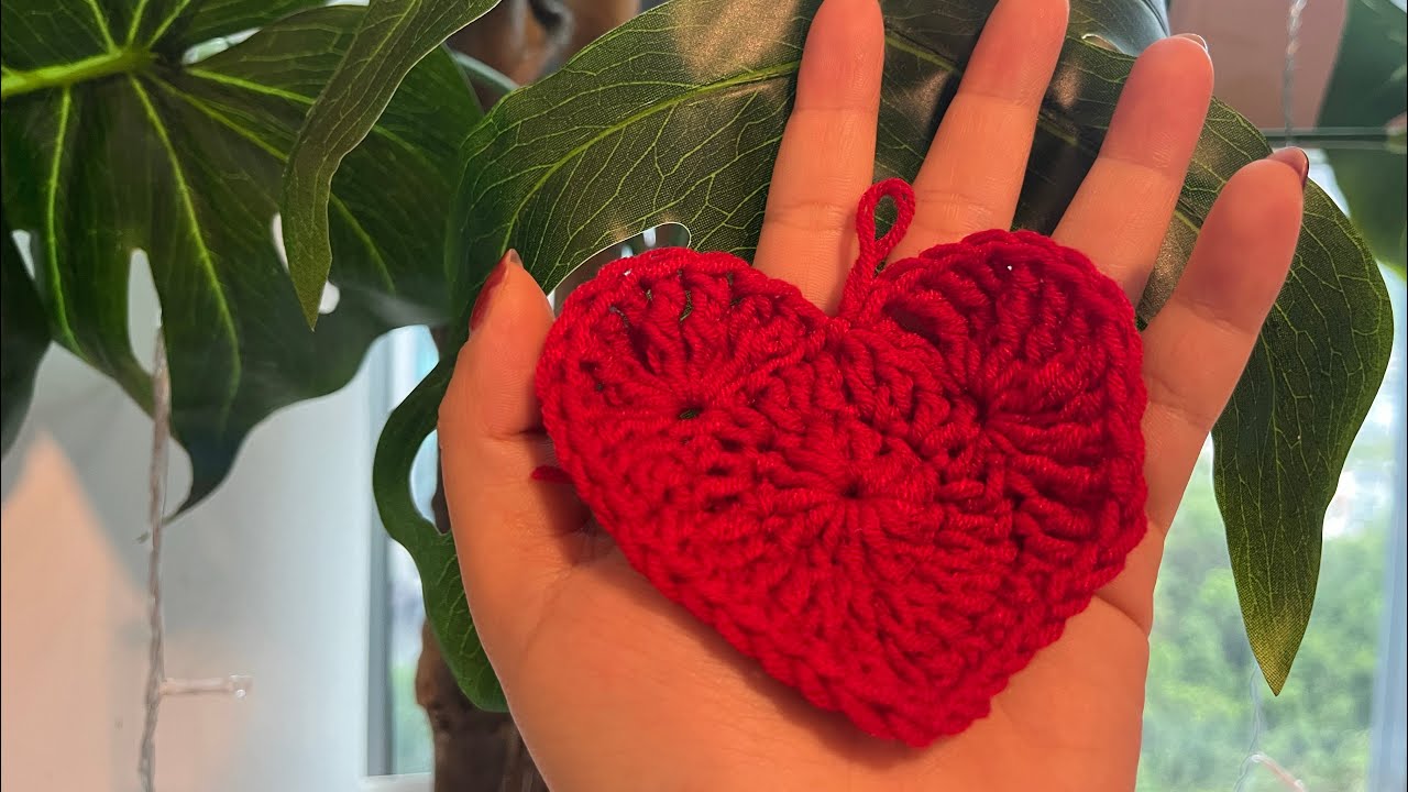 Crochet big heart ❤️ 