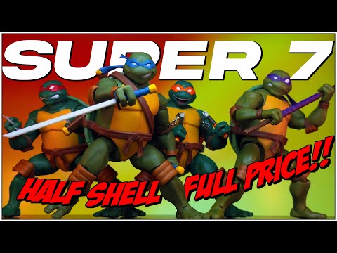 Half Shell Full Price | Super 7 2003 TMNT Review