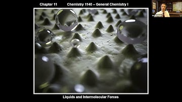 CHEM 1140 Chapter 11 Introduction to Intermolecular Forces