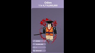 Oden Showcase Roblox Mont Rng