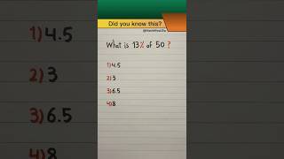 Most people answer this wrong at first #maths #mathstricks #education #mathmind #shorts #shortsfeed