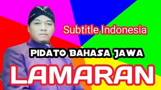 Teks Lamaran Pengantin II Pidato Bahasa Jawa Kromo Inggil