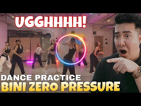 BINI | BINI | BINI : ‘Zero Pressure' Dance Practice | REACTION