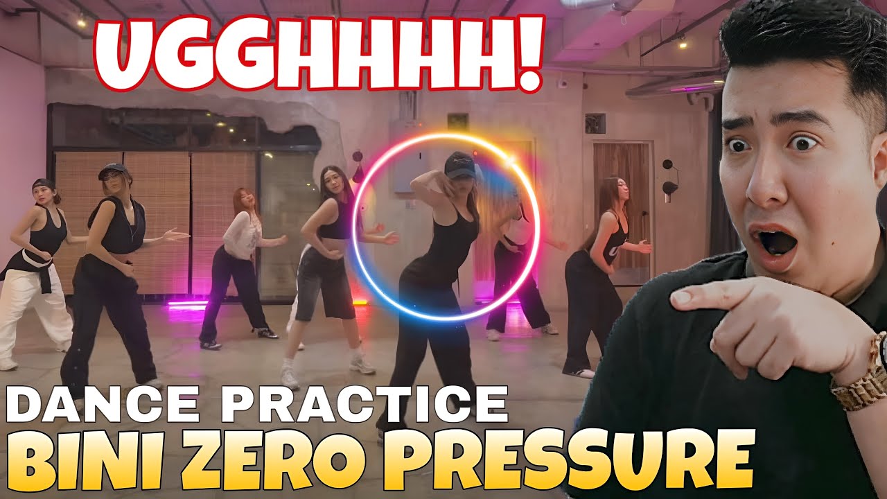 BINI | BINI | BINI : ‘Zero Pressure' Dance Practice | REACTION