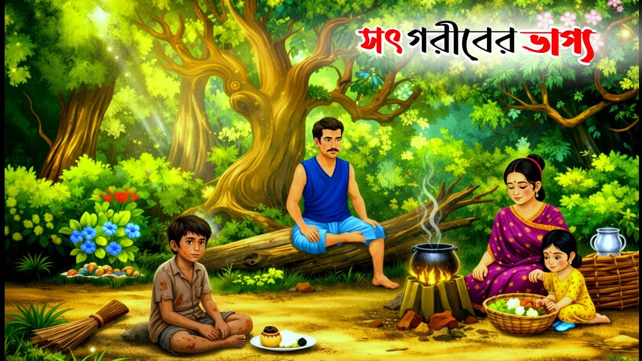 গরীবের সততা ও ভাগ্য বদল - মায়াবী গুহার রহস্য|গরীব মানুষের ভাগ্য|Moral Story|Bangla kahini|FairyTales