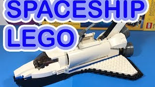 NEW!!! Spaceship LEGO Creator 3 in 1 Space Shuttle Explorer review 31066