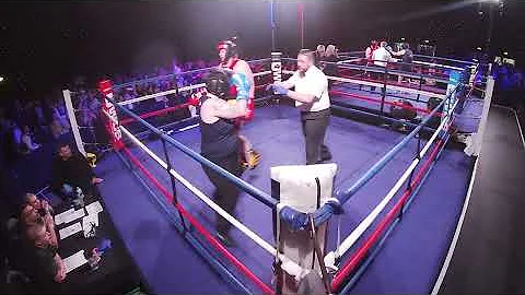 Ultra White Collar Boxing | Leeds | Zoey Big Bird Longley V Lois Lights Out Woolley