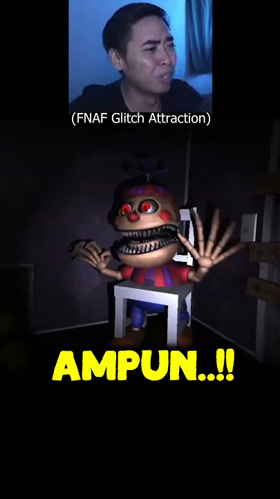 Nightmare Fredbear Jumpscare: Glitched Attraction Demo #fnaf #fivenigh
