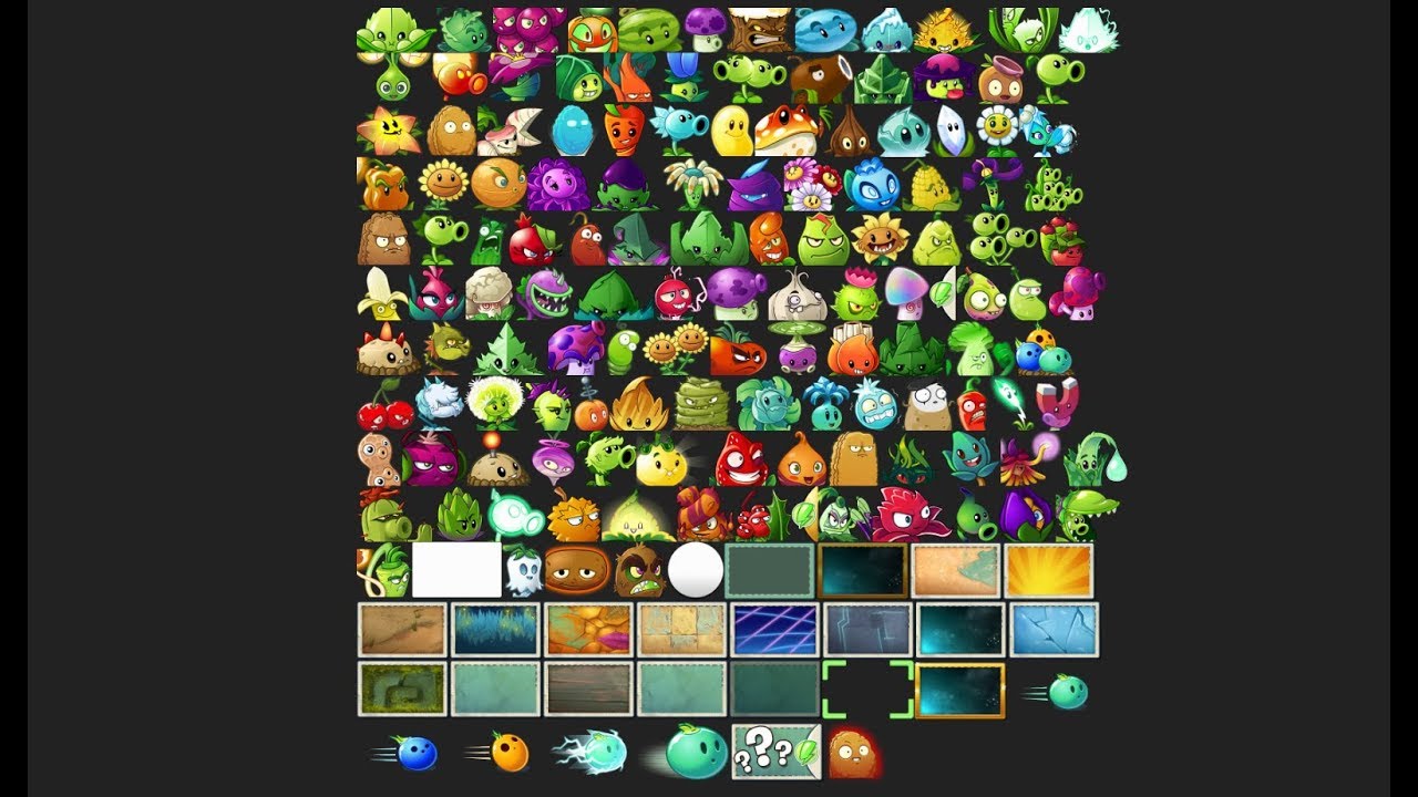 Plants Vs Zombies DS Sprites