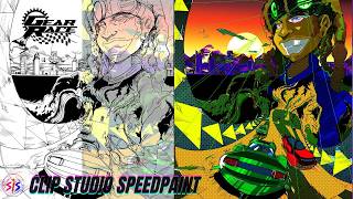 SIS Clip Studio Speedpaint Comic Book Cover