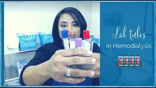 How to manage lab tubes for blood draws in Hemodialysis. [Dialysis Training]