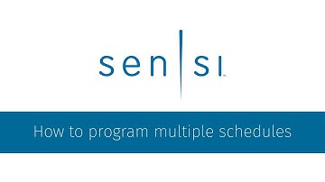 How to create multiple schedules on your Sensi™ thermostat