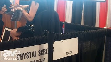 InfoComm 2016: Crystal Projection Screens Introduces Screen for the Professional Audio/Video Market