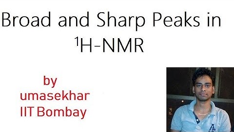 Sharp and Broad Intensity Lines 1H-NMR Spectroscopy