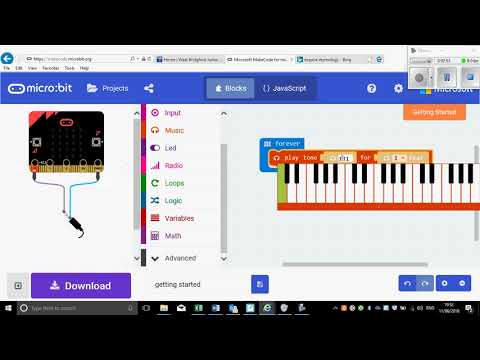 BBC Microbit Tutorial 14 -  Music Machine