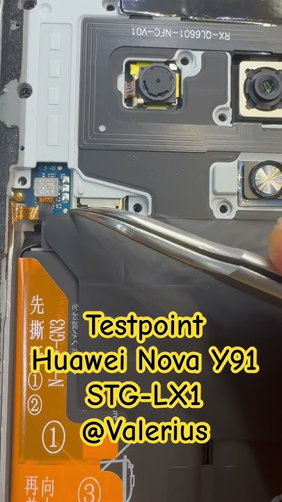 Huawei Nova Y91 STG-LX1 Testpoint #valerius #frp #huaweiid - YouTube