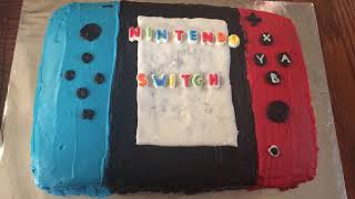 Cool Nintendo Switch Cake