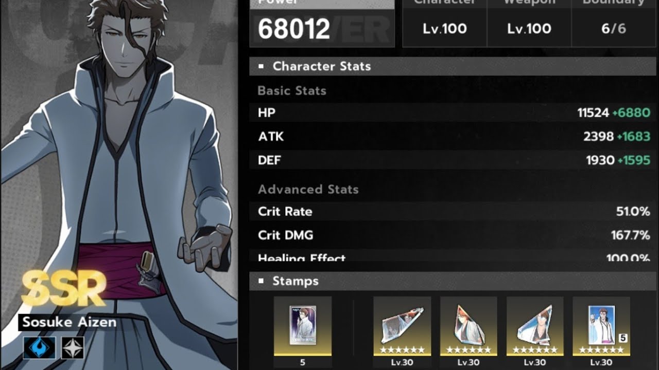 Spirit build Aizen Review - YouTube