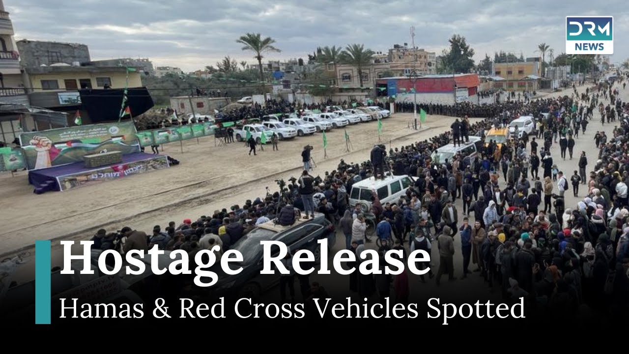 Red Cross Convoy Enters Gaza for Hostage Handover  | AH1G