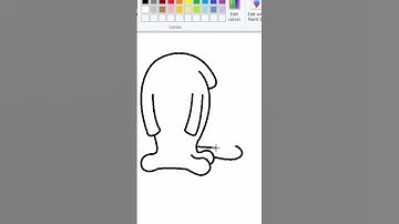 Wobbuffet? (Ditto) - MS Paint #drawing #pokemon #ditto