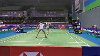 (Nice Camera) Kevin Sanjaya & Marcus Gideon vs Kasper & Niclas [India Open 2018] @1080p 60fps