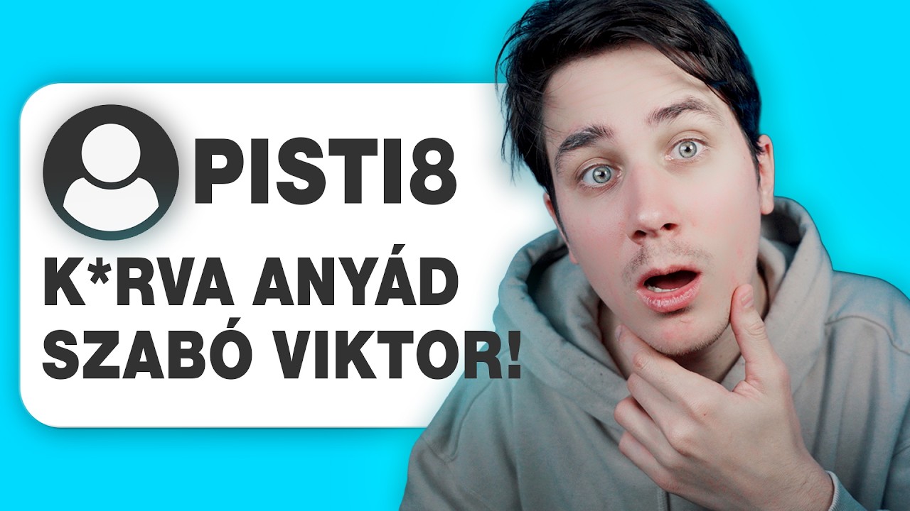 Zaklatnak és fenyegetnek Youtube kommentelők... 😰