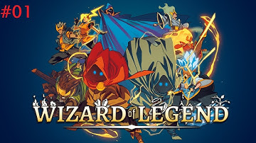 Wizard of legend 01 - Tutorial And First run. No Talking Gameplay