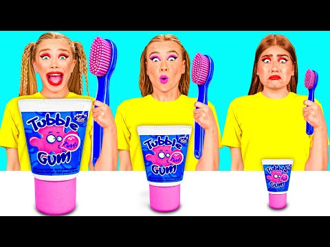 Big, Medium and Small Plate Challenge | Funny Moments