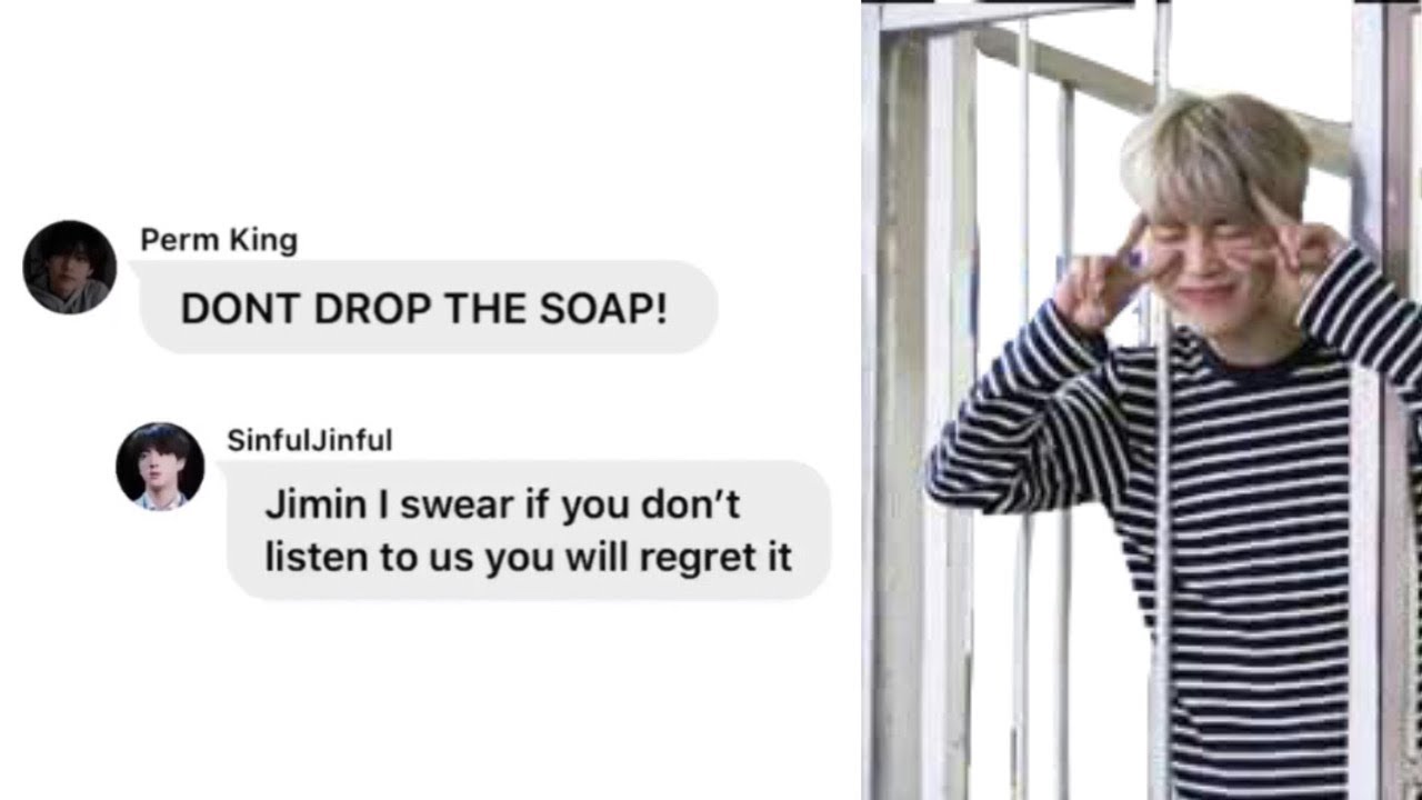 BTS TEXTS - The One That Went To Jail