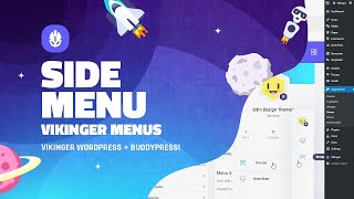 Side Menu - Vikinger - WordPress & BuddyPress Social Community