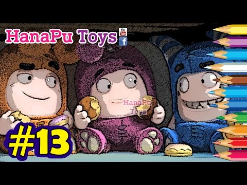 Oddbods Cartoon Funny Coloring Learning - Learn Colors Compilation For Kids #13