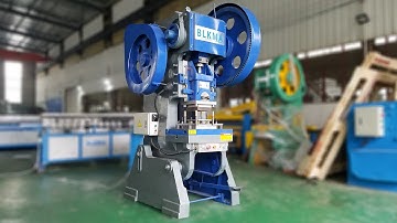 BLKMA Company Air duct TDC corner punching machine / TDC flange corner machine