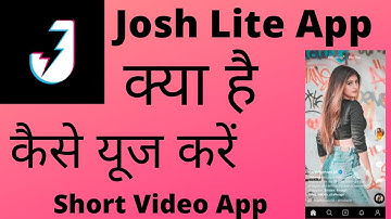 Josh Lite App Kaise Use Kare || How To Use Josh Lite App || Josh Lite App
