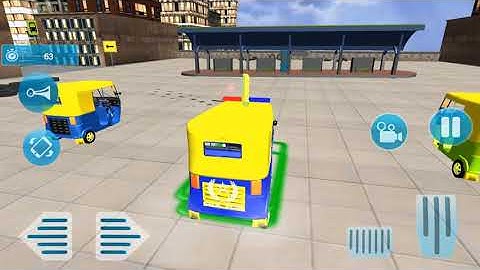 Police Tuk Tuk Auto Rickshaw - Driving Game 2020 - Android Gameplay