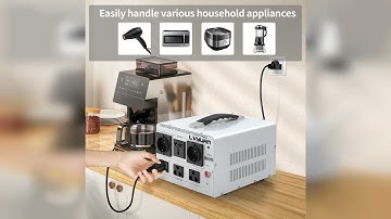 Review: LVYUAN Heavy Duty 5000W Watt Voltage Transformer Converter Step Up/Down Converter 110/...