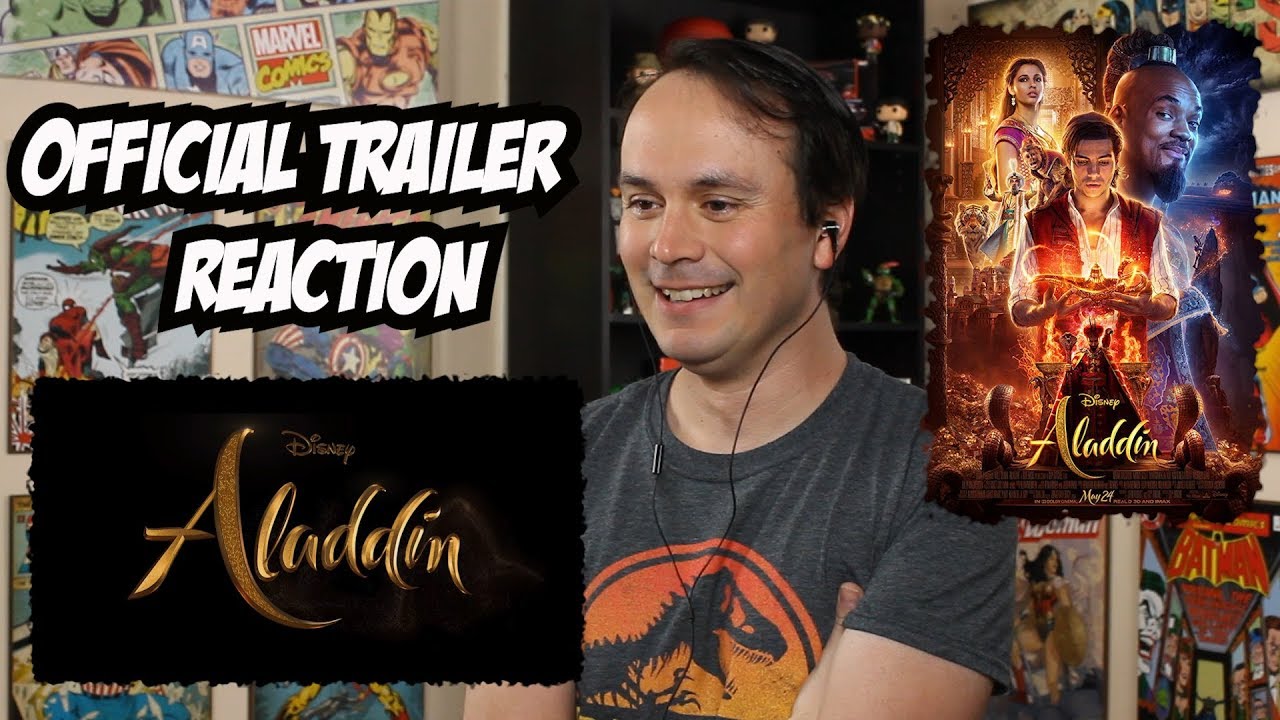 Disney's Aladdin Official Trailer REACTION - YouTube