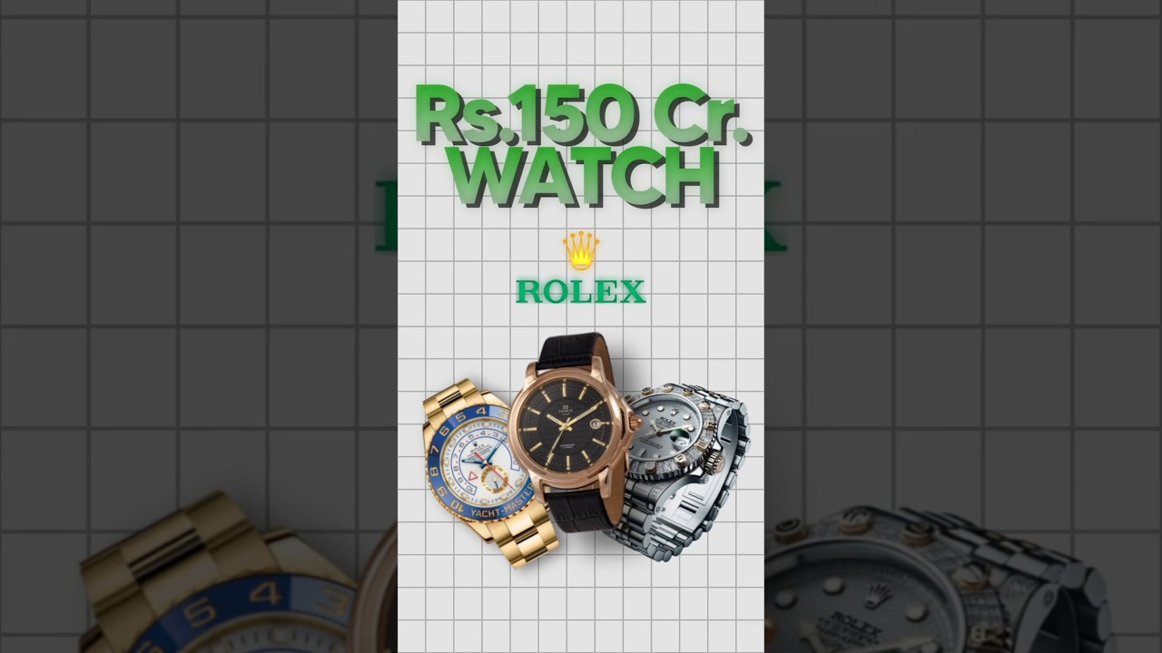 This Rolex Watch's price will shock you 😱 | Whyuvie