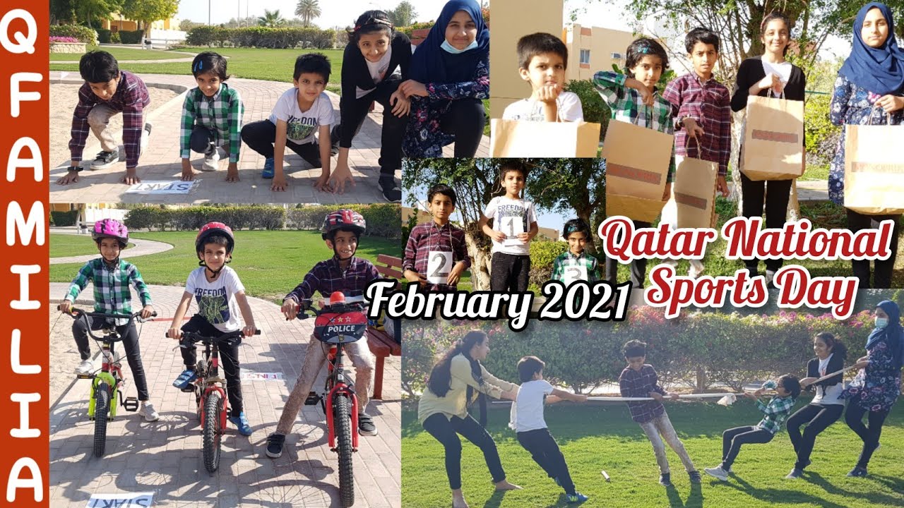 Qatar National Sports Day 2021 Sports Activities DIY Sports Props