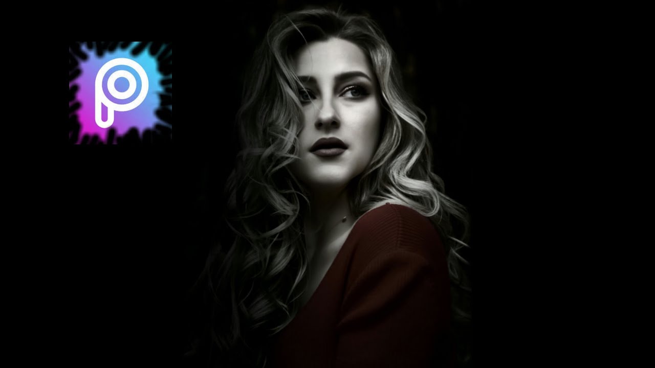 dark black portrait | picsart black portrait editing tutorial | SPLENDID PIXEL