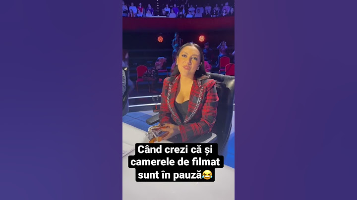 Când crezi că și camerele de filmat sunt în pauză 😂