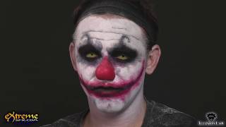 Cool Contacts and Clown Makeup Makeup Tutorial