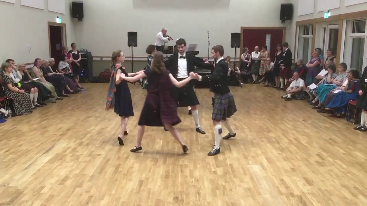 Scottish Country Dancing Display at the Highland Ball 2020 YouTube