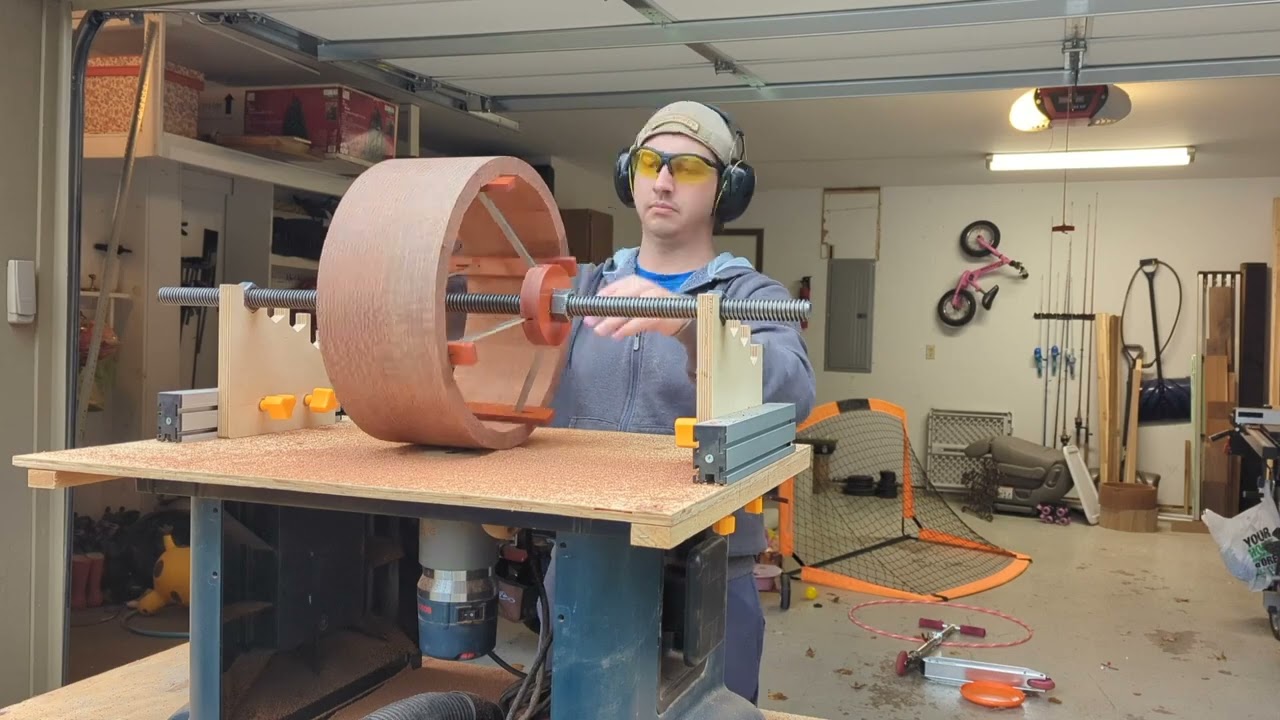 DIY Lacewood Stave Snare Drum Build