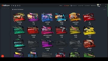 Opening one case on Hellcase.com