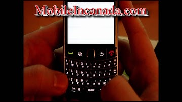 How to enter unlock code on Telus Blackberry Bold 9700 instructions - www.Mobileincanada.com