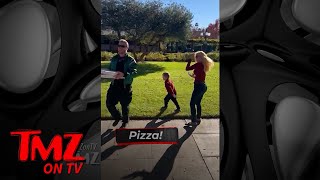 Heidi and Spencer Pratt Give Pizza To The TMZ Tour!!! | TMZ on TV